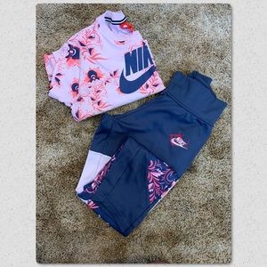 Nike 2 Piece: Crop Top & Leggings
